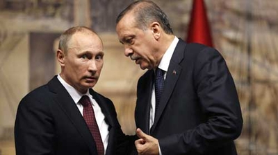 Picture of Russia's Putin and Turkey's Erdoğan